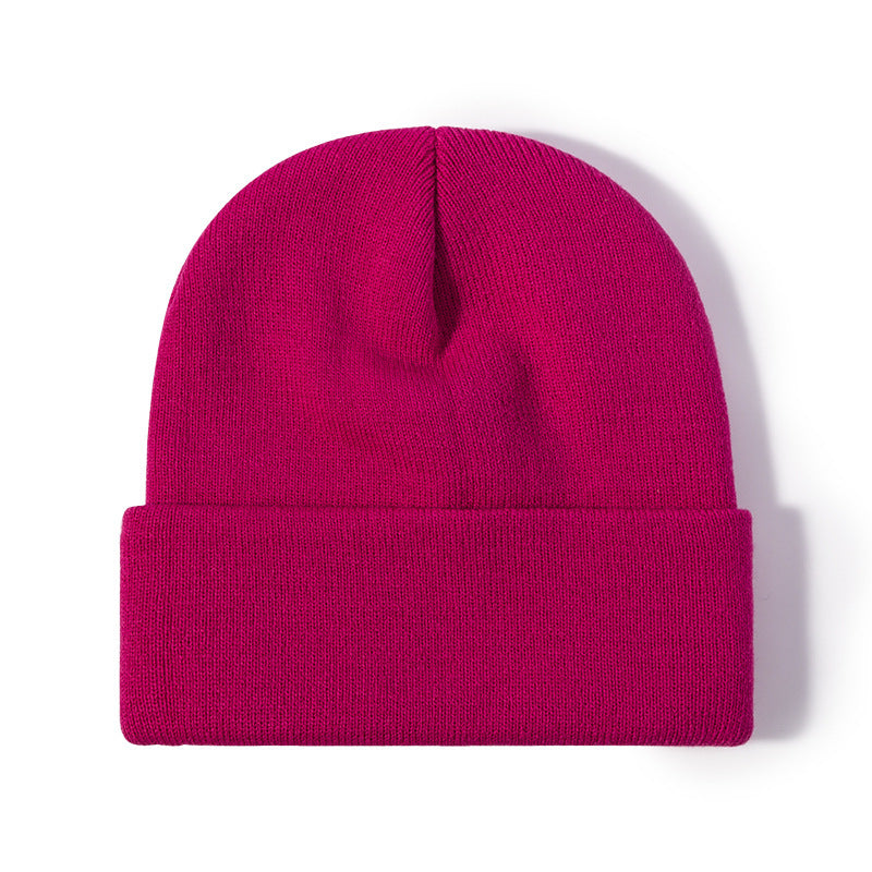 Wholesale Autumn and winter hat solid color Beanie